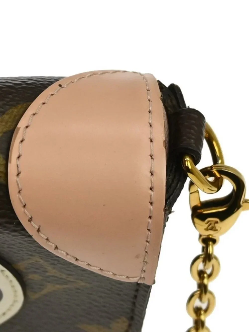 LOUIS VUITTON POCHETTE FELICIE VALENTINE DOG SHOULDER BAG